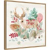 Amanti Art Snowy Critters III by Dina June Canvas Wall Art Print Framed 22-in. x 22-in. - 3 of 4