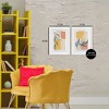 Stupell Industries Botanicals over Geometrics 2pc Framed Print Under Glass Set - 3 of 4
