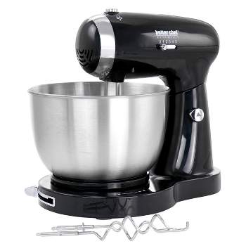 HOMCOM Stand Mixer with Splash Guard, Electric Hand Mixer Set with 6 qt.  Large Mixing Bowl - 14.5 x 9 x 14.5 - Yahoo Shopping