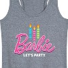 Women's - Barbie - Let's Party Graphic Racerback Tank - 2 of 4