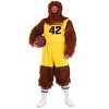 HalloweenCostumes.com 2X Men Men's Plus Size Teen Wolf Costume, Yellow/Blue/Brown - 3 of 4