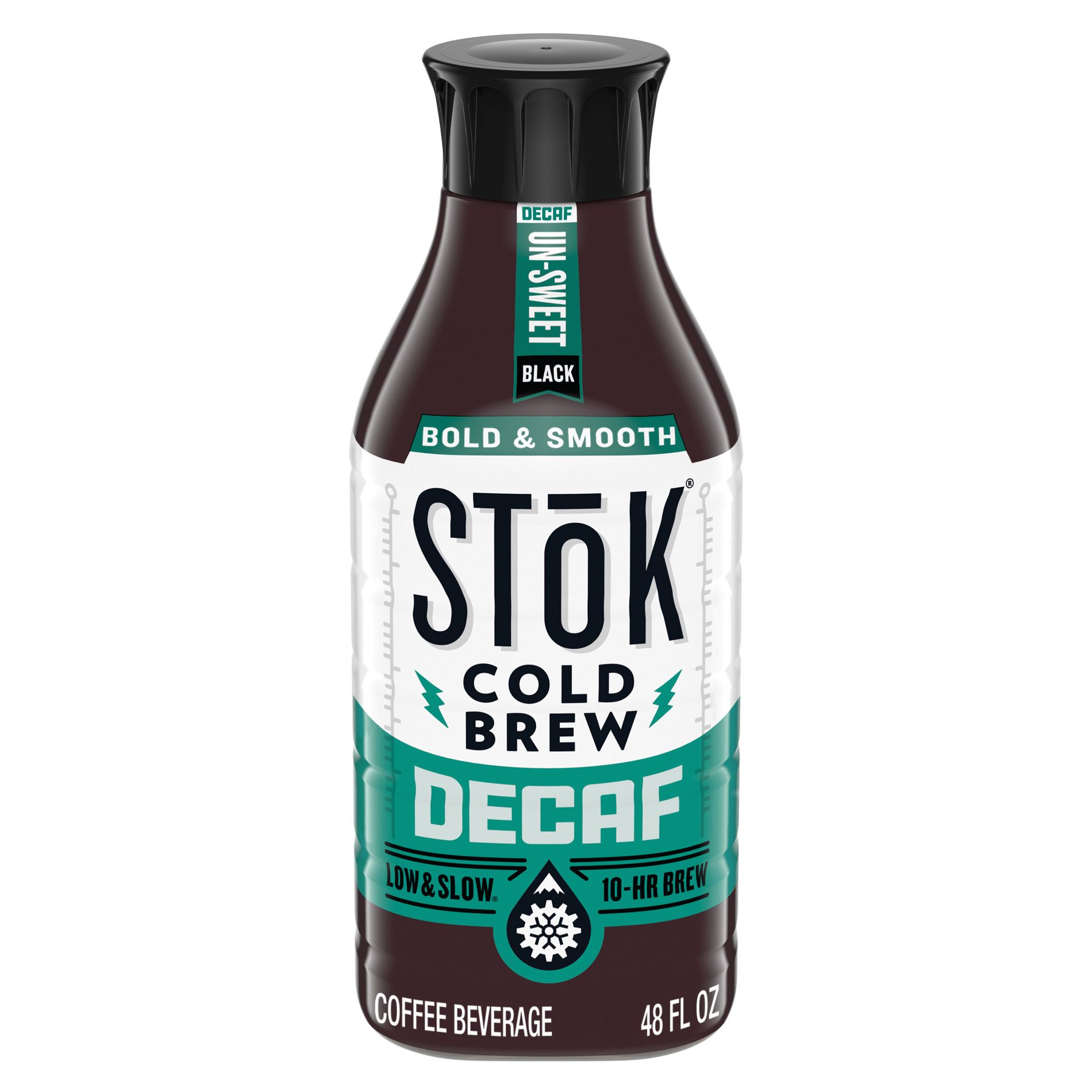 SToK Decaf Unsweetened Cold Brew Coffee - 48 fl oz