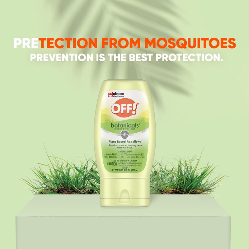 OFF! Botanicals Mosquito Repellent Lotion - 4oz, 6 of 15