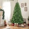 Artificial Trees Christmas PVC Faux Tree Indoor With 498 Memory Wire TipsSelf-Fluffing Branches,Home Decoration-Maison Boucle - 3 of 4
