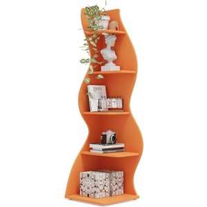 Dexmalle Unique 5-Tier Wall Corner Storage Shelf - 1 of 4