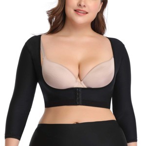 VOXSHE Women's Arm Shaper Plus Size Arm Faja Compression Sleeve Garment Post Surgical Arm Shapewear - 1 of 4