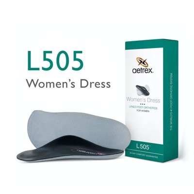 Aetrex Women's Dress Orthotics W/ Metatarsal Support