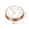 Unique Bargains Modern Silent Non Ticking Battery Operated Round Wall Clock 8 Inch - 2 of 4