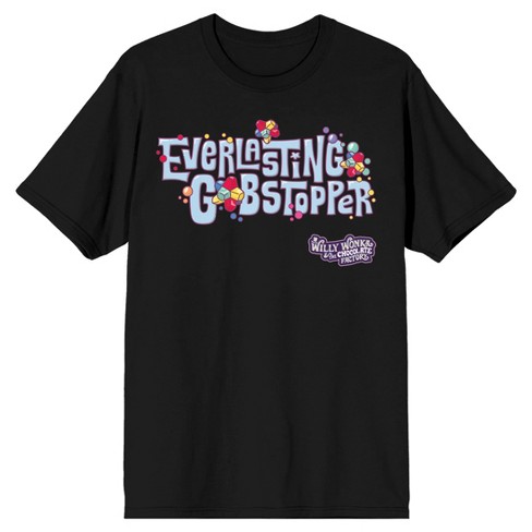 Willy Wonka & The Chocolate Factory Everlasting Gobstopper Men's Black ...