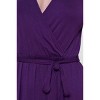 WEST K Women's Georgia Faux Wrap Dress with High-Low Hem and Tie Waist - 3 of 3