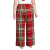 Lands' End Women's Print Flannel Pajama Pants - 2 of 2
