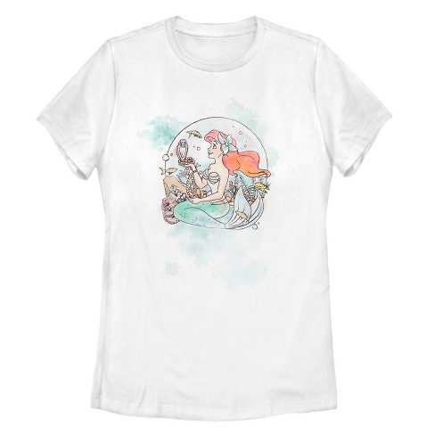 Women's The Little Mermaid Ariel's Collection T-Shirt - image 1 of 4