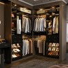 Aheaplus 117.8" Closet System with Wood Drawers, Shoe Racks, Hanging Rods - 4 of 4