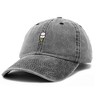 Dalix Double Scoop Ice Cream Embroidered Mens Cotton Dad Hat Baseball Cap - 4 of 4