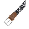 INSPIRE CHIC Gender Neutral Braided Stretch Multicolored Elastic Woven Golf Jean Belts Waistband 1Pc - 2 of 4
