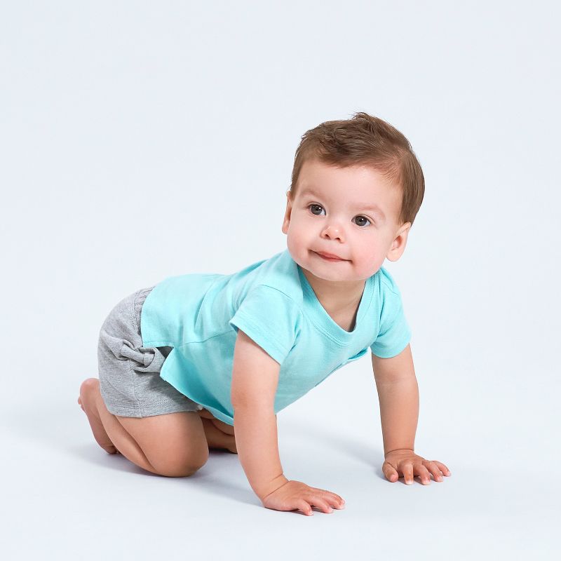 Gerber Baby & Toddler Boys' Short Sleeve Pocket Tees, 3-Pack, 4 of 10