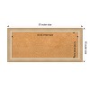 Amanti Art Eva Narrow Framed Corkboard, Natural Cork - 4 of 4