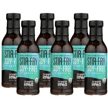 Ocean's Halo Organic Stir-Fry Soy-Free Sauce - Case of 6/12 oz