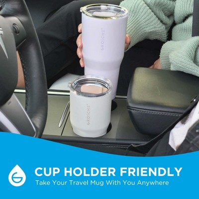 Lavender 20 oz Stainless Steel Insulated Travel Mug with Slider Lid