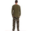 #followme Mens Pajama Pants Set with Matching Novelty Socks with Sayings - 3 Pc Mens Fall PJ Set - 4 of 4