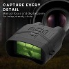 HOM Night Vision Binoculars - Digital Hunting Binoculars with 32MP 4K FHD Infrared Camera - 4000 mAh Rechargeable Battery - 32GB TF Card Included - 4 of 4