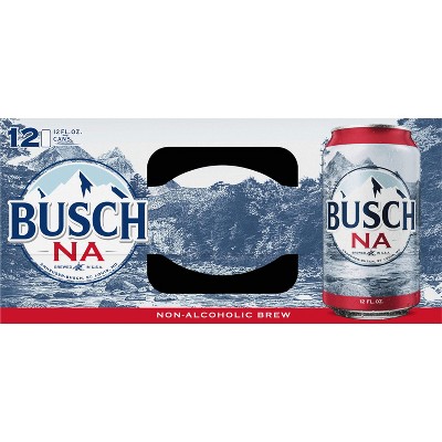Busch Non-Alcoholic Beer - 12pk/12 fl oz Cans