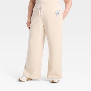 Women's Ford Bronco Graphic Pants - Tan - 1 of 3