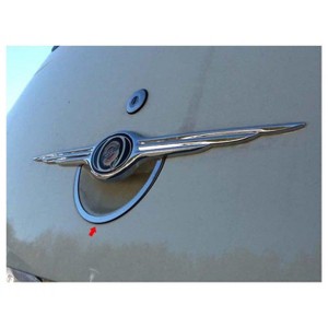 QAA is Compatible with 2001-2007 Chrysler PT Cruiser 1 Piece Stainless Tailgate Handle Accent Trim Ring DH41700 - 1 of 4