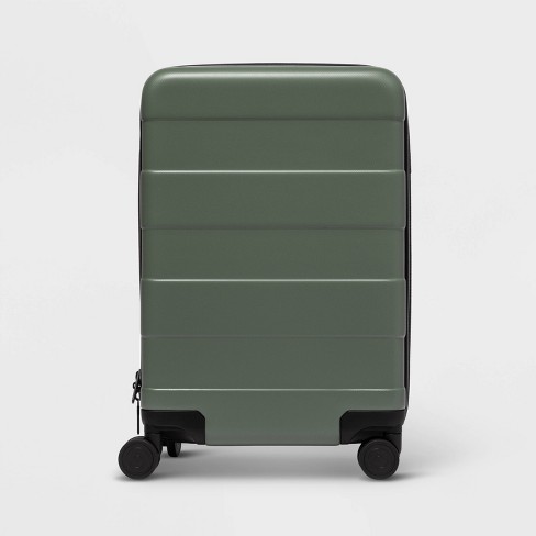 AWAY The lightweight Carry-On LUGGAGE SUITCASE GREEN /F10/12