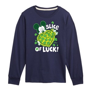 Boys' - Disney - Slice Of Luck Long Sleeve Graphic T-Shirt - 1 of 4