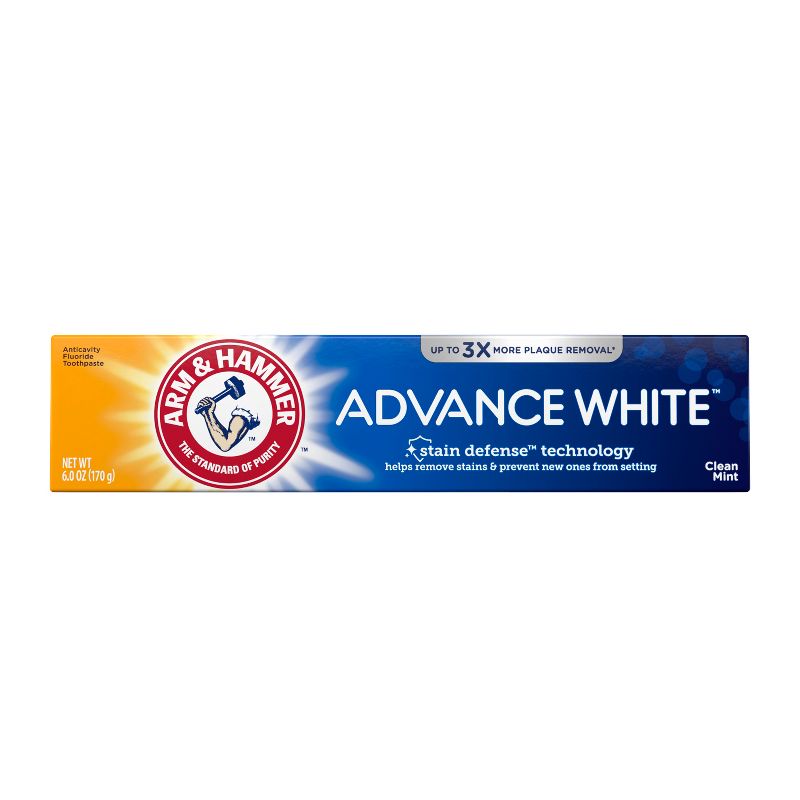 Arm & Hammer Advance White Extreme Whitening Baking Soda & Peroxide Toothpaste, 1 of 14