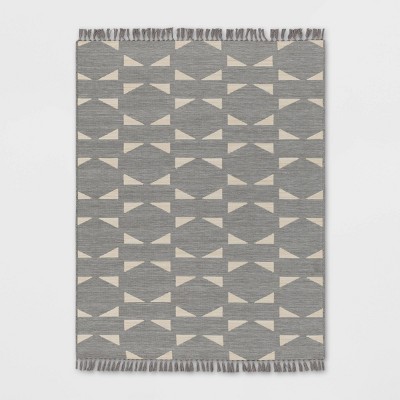 6' Round Braided Outdoor Rug Ivory - Threshold™ : Target