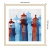 Amanti Art Lighthouse I  by Edward Selkirk Wood Framed Wall Art Print - 4 of 4