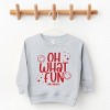 SmileyWorld Oh What Fun - Toddler Graphic Sweatshirt and Youth Graphic Sweatshirt - 2 of 4