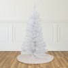 Northlight Pre-Lit Medium Rockport White Pine Artificial Christmas Tree - 4' - Green Lights - 2 of 4