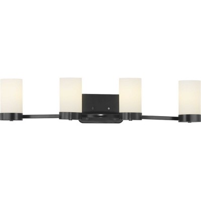 Elevate Brushed Bronze 34.5" Mid-Century Modern Bath Vanity Light