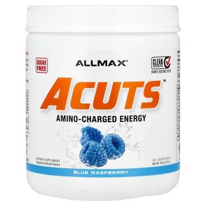 ALLMAX A:CUTS Amino-Charged Energy Drink, Cotton Candy - 210 g - with Caffeine, Green Coffee Extract, L-Carnitine & 2000 mg of Taurine - Sugar & - 1 of 4