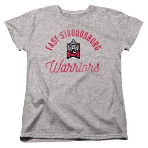 Women's East Stroudsburg University Of Pennsylvania Warriors T-Shirt - 1 of 4