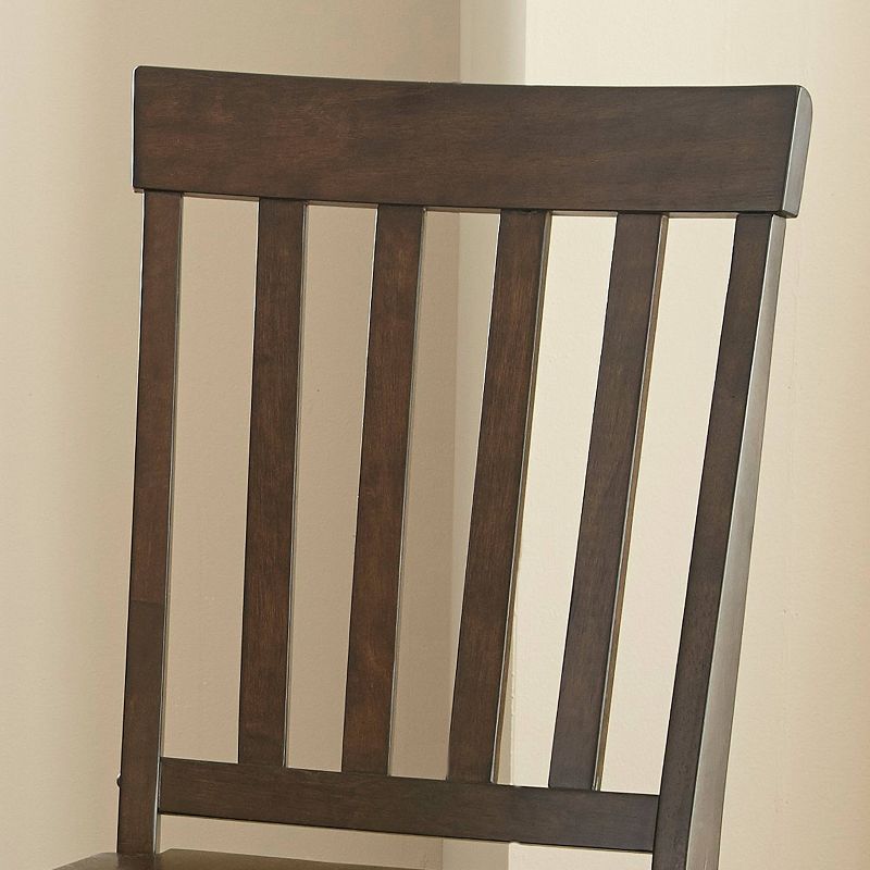 Set of 2 Cayla Side Chair Dark Oak - Steve Silver Co., 4 of 5