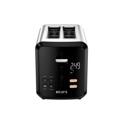 Krups Digital 2-Slot Toaster, Stainless Steel