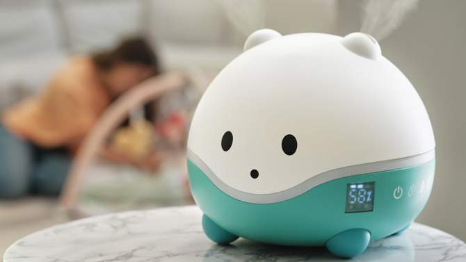 Wispi Humidifier Essential Oils Diffuser and Night Light for Kid&#39;s - LittleHippo, 2 of 8, play video