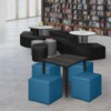 Regency,Jean Square Vinyl Ottoman (Set of 4) - 2 of 3