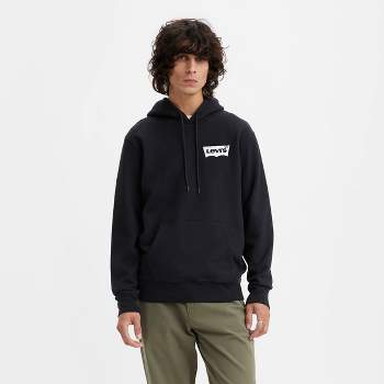 Levi's® Men's Relaxed Fit Graphic Logo Pullover Sweatshirt - Black