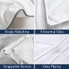 Delara Down Alternative Filled Duvet Insert, GOTS Certified, 2 Comforters-1 x 150 GSM, 1 x 350 GSM - 3 of 4