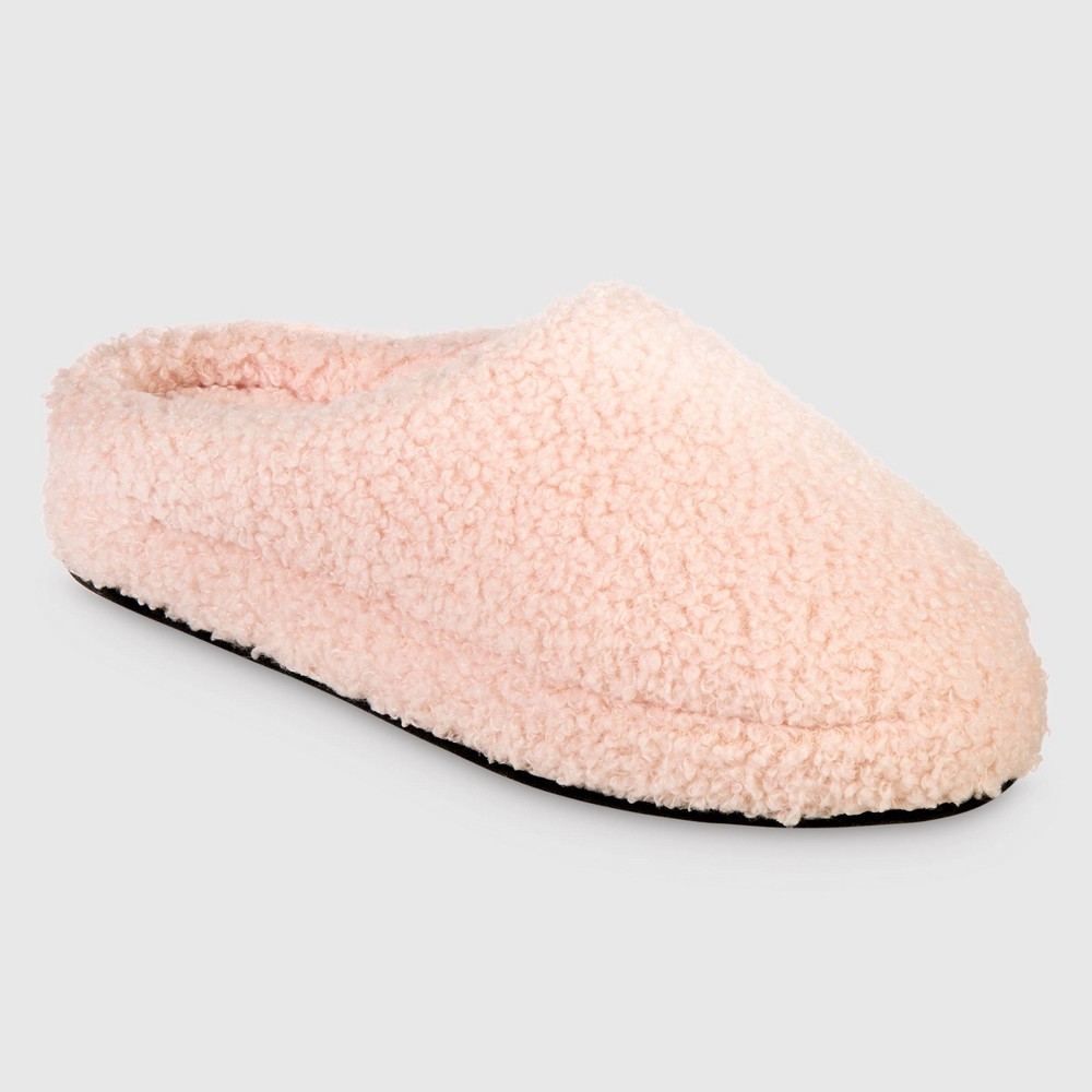 Isotoner Women's Fiona Comfort Slippers - Light Pink S