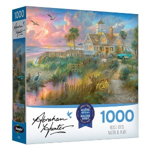 RoseArt Abraham Hunter Beach House Jigsaw Puzzle - 1000pc - 1 of 4