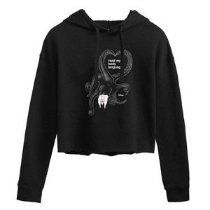 Women's - Disney Villains - Read My Body Language Ursula Cropped Graphic Hoodie - 1 of 3