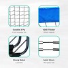 Ksports Soccer Goal Set for Kids Portable Training Equipment with Net, Balls, and Bag for Outdoor Backyard Football, 6 x 4 Feet, Blue - 3 of 4