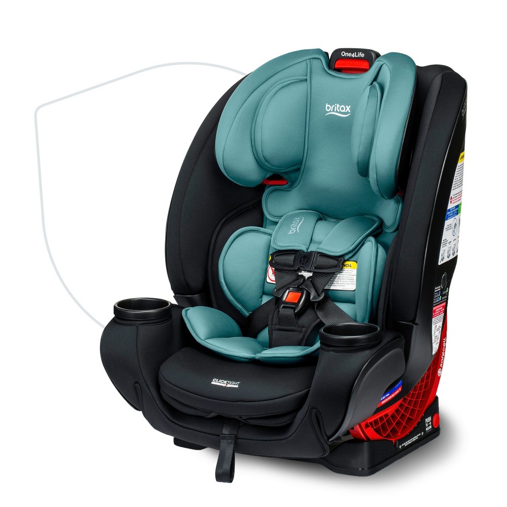 Photos - Car Seat Accessory Britax Romer Britax One4Life ClickTight All-in-One Convertible Car Seat - Jade Onyx 