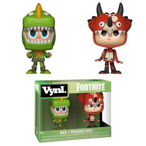 Vynl Fortnite 2pk Rex Tricera Ops Target - fortnite 2pk rex tricera ops target